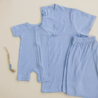 Women's Ribbed Bamboo Pajama Top & Bottoms - sold as separates - BIG FRENCHIES