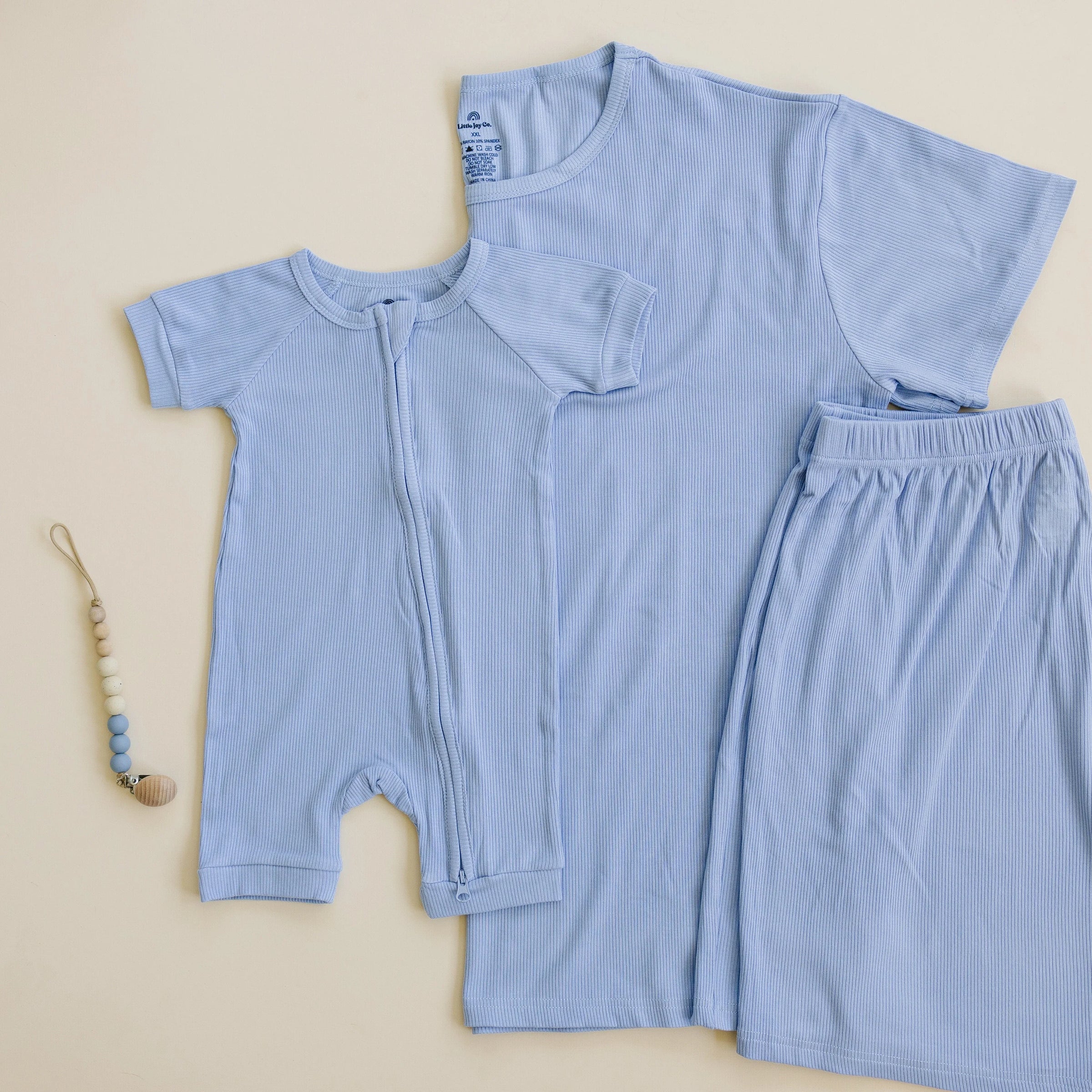 Women's Ribbed Bamboo Pajama Top & Bottoms - sold as separates - BIG FRENCHIES