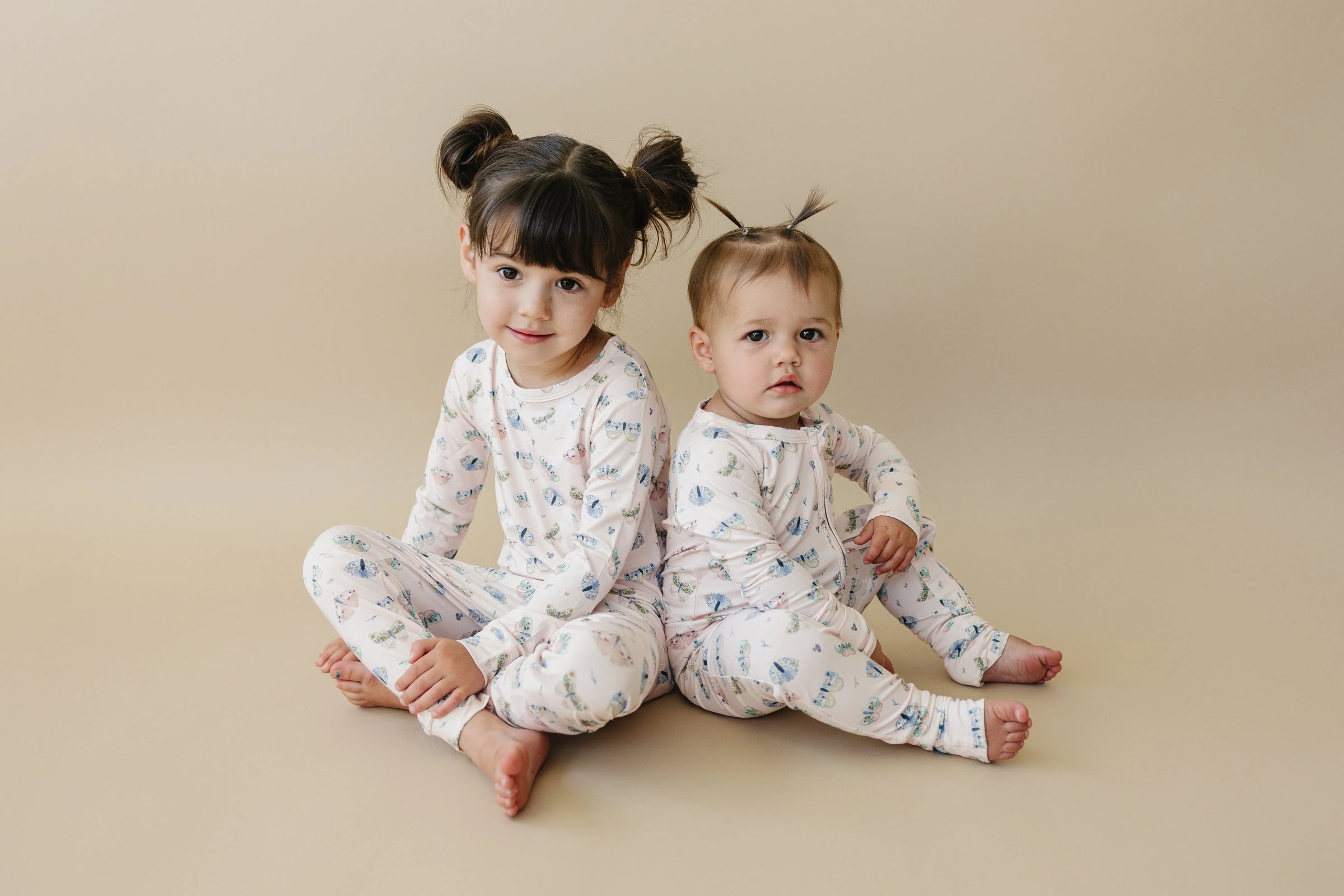 Luna Moths 2pc Bamboo Pajamas - BIG FRENCHIES