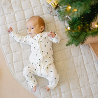 Tiny Trees Ribbed Bamboo Zippy Pajamas - BIG FRENCHIES