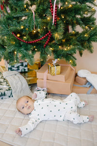 Tiny Trees Ribbed Bamboo Zippy Pajamas - BIG FRENCHIES