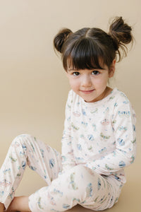 Luna Moths 2pc Bamboo Pajamas - BIG FRENCHIES
