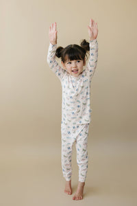 Luna Moths 2pc Bamboo Pajamas - BIG FRENCHIES