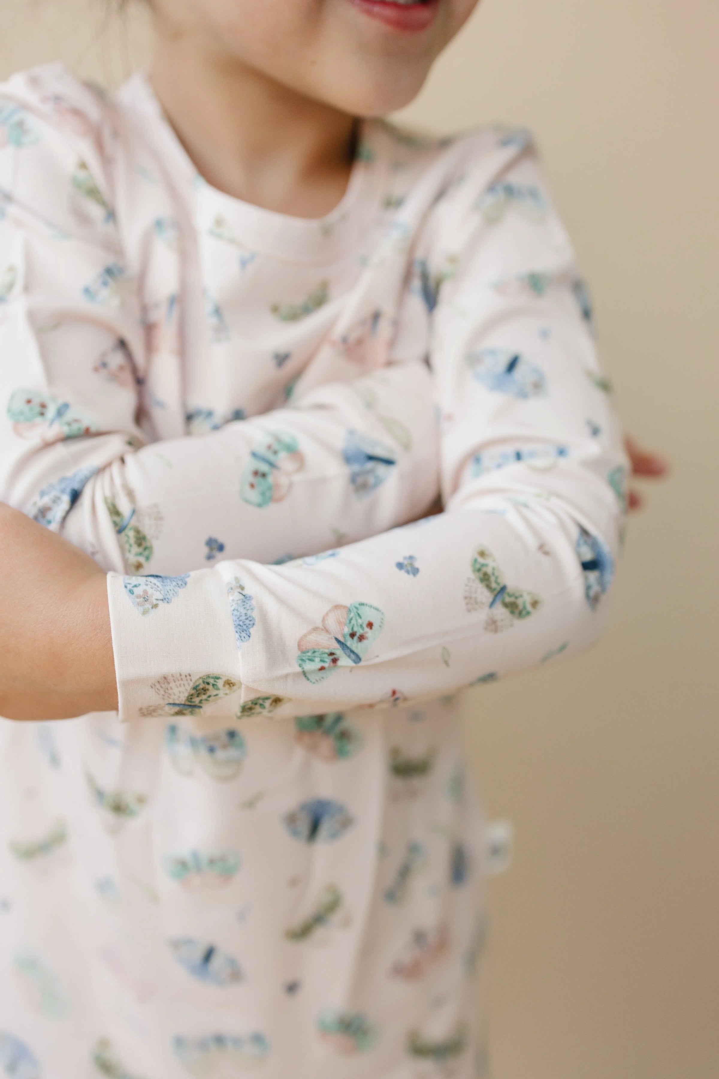 Luna Moths 2pc Bamboo Pajamas - BIG FRENCHIES