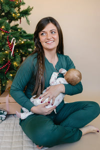 Santa Paws Bamboo Zippy Pajamas - BIG FRENCHIES