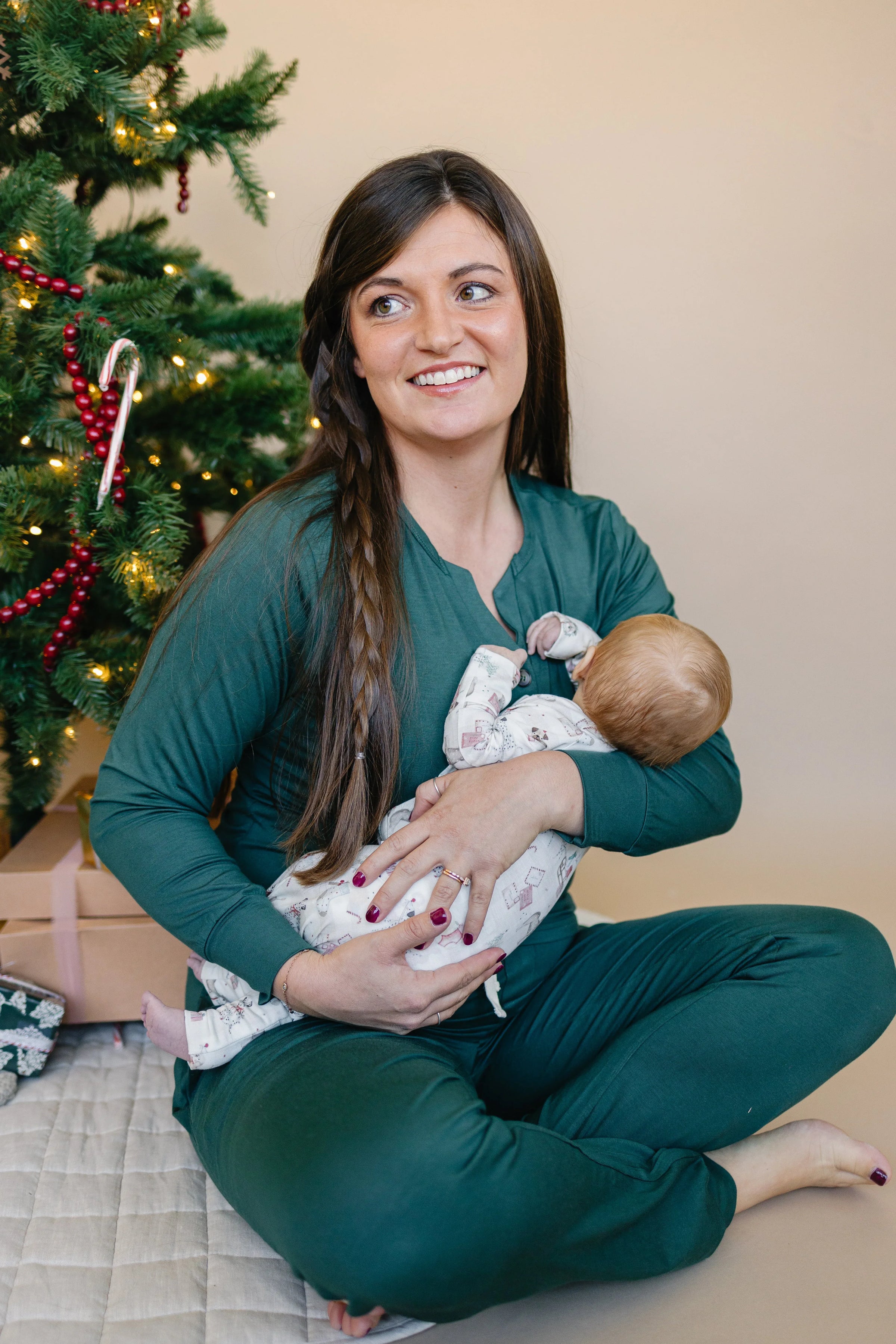 Santa Paws Bamboo Zippy Pajamas - BIG FRENCHIES