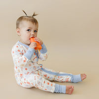 Sweet Summertime Bamboo Zippy Pajamas - BIG FRENCHIES