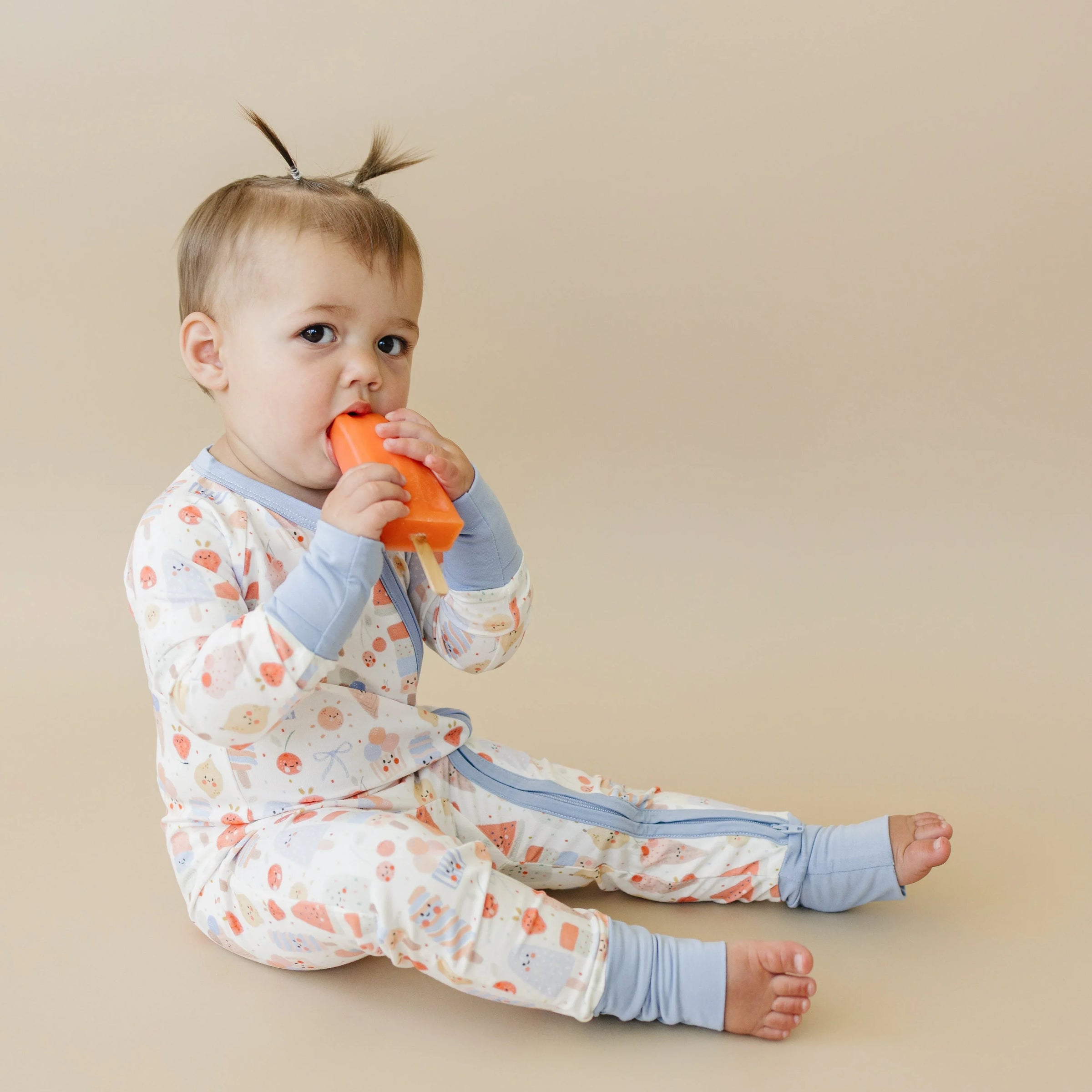 Sweet Summertime Bamboo Zippy Pajamas - BIG FRENCHIES