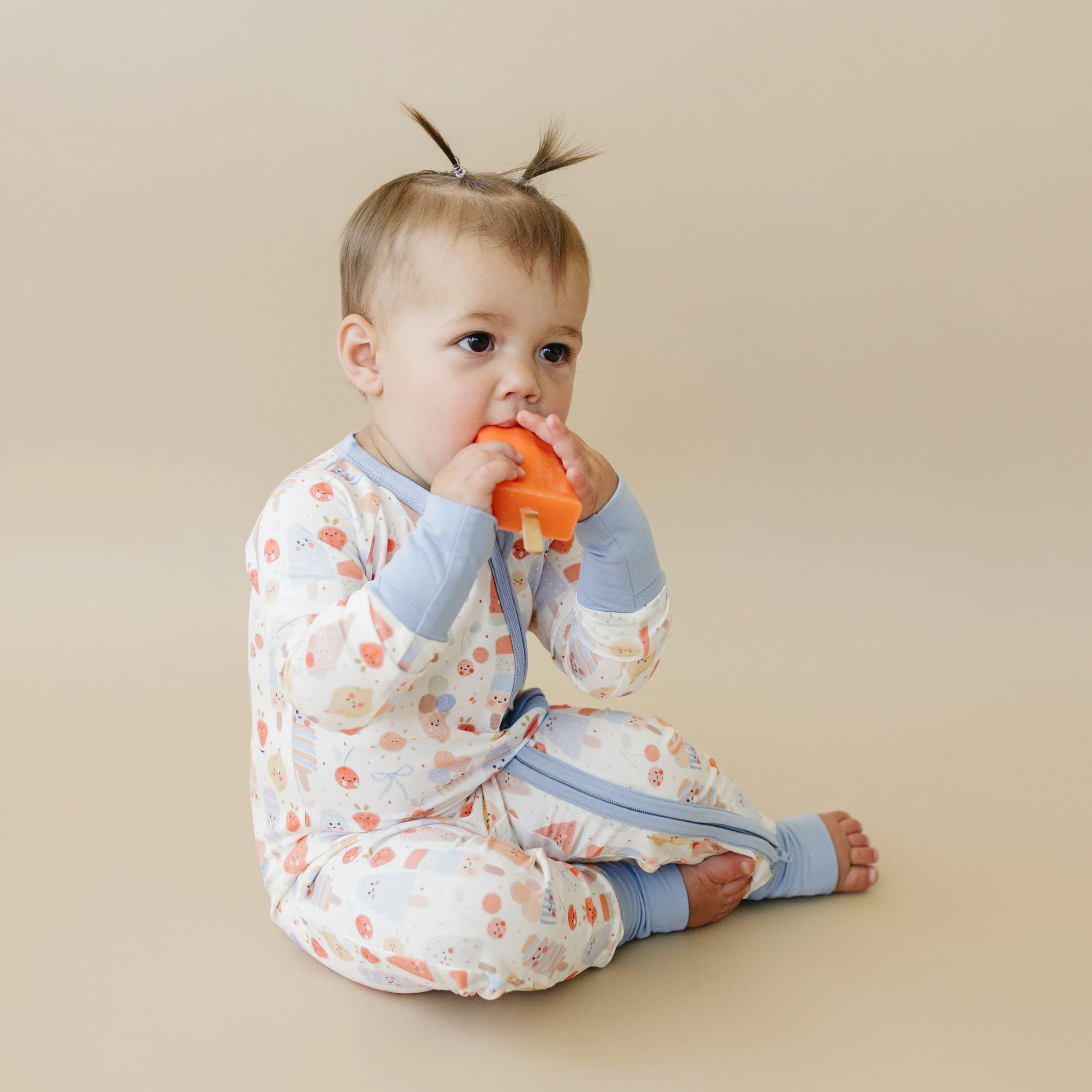 Sweet Summertime Bamboo Zippy Pajamas - BIG FRENCHIES