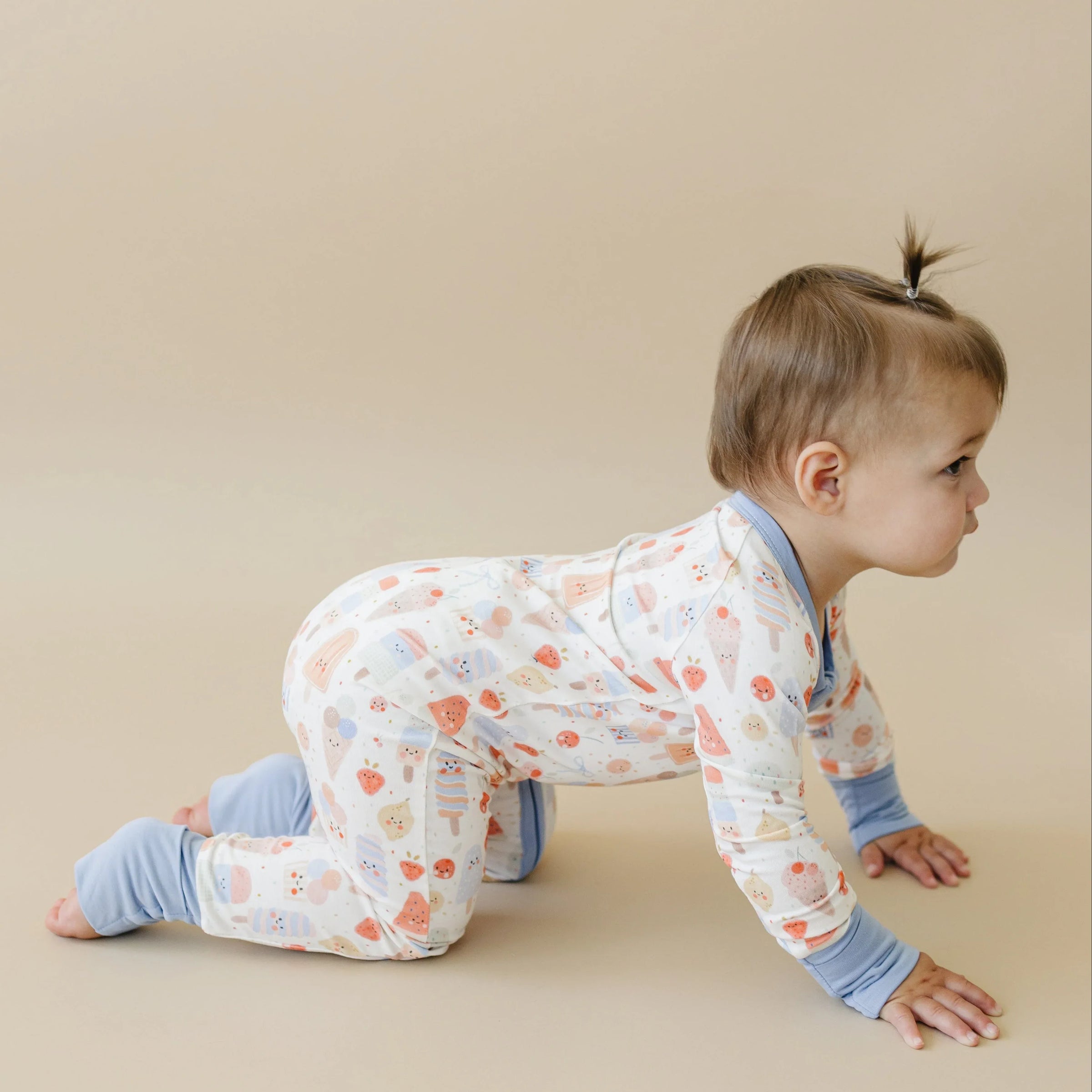 Sweet Summertime Bamboo Zippy Pajamas - BIG FRENCHIES