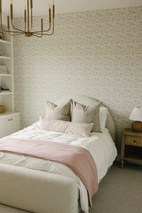 Meadow Floral + Dusty Rose Twin Muslin Quilt - BIG FRENCHIES