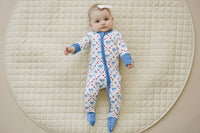 Red White & Bows Bamboo Zippy Pajamas - BIG FRENCHIES
