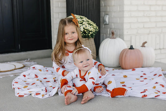 Harvest Bamboo Fleece Quilt - BIG FRENCHIES