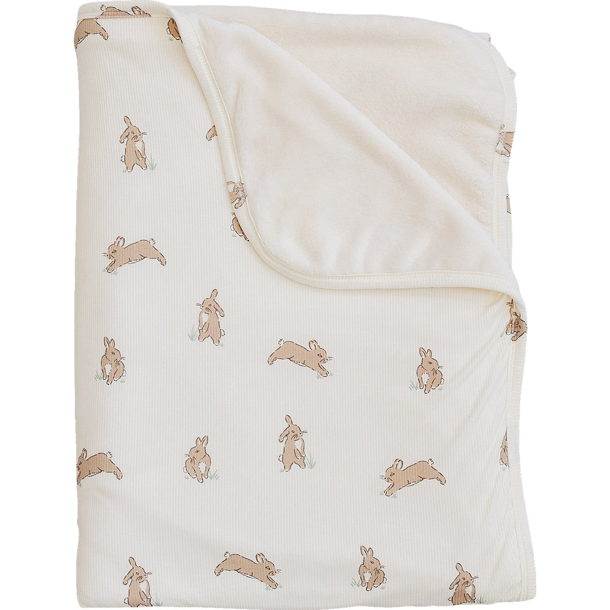 Bunny Ribbed Bamboo Fleece Quilt - BIG FRENCHIES