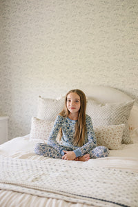 Bluebell Pointelle Bamboo Cozy Set