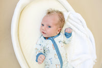 M is for Monsters Bamboo Zippy Pajamas - BIG FRENCHIES