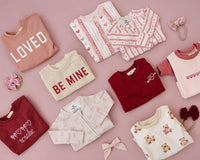Blushing Bows 2pc Bamboo Pajamas - BIG FRENCHIES