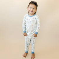 M is for Monsters 2pc Bamboo Pajamas - BIG FRENCHIES