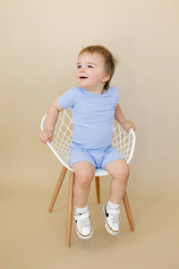 Solid Ribbed Bamboo 2pc Pajamas - more colors - BIG FRENCHIES