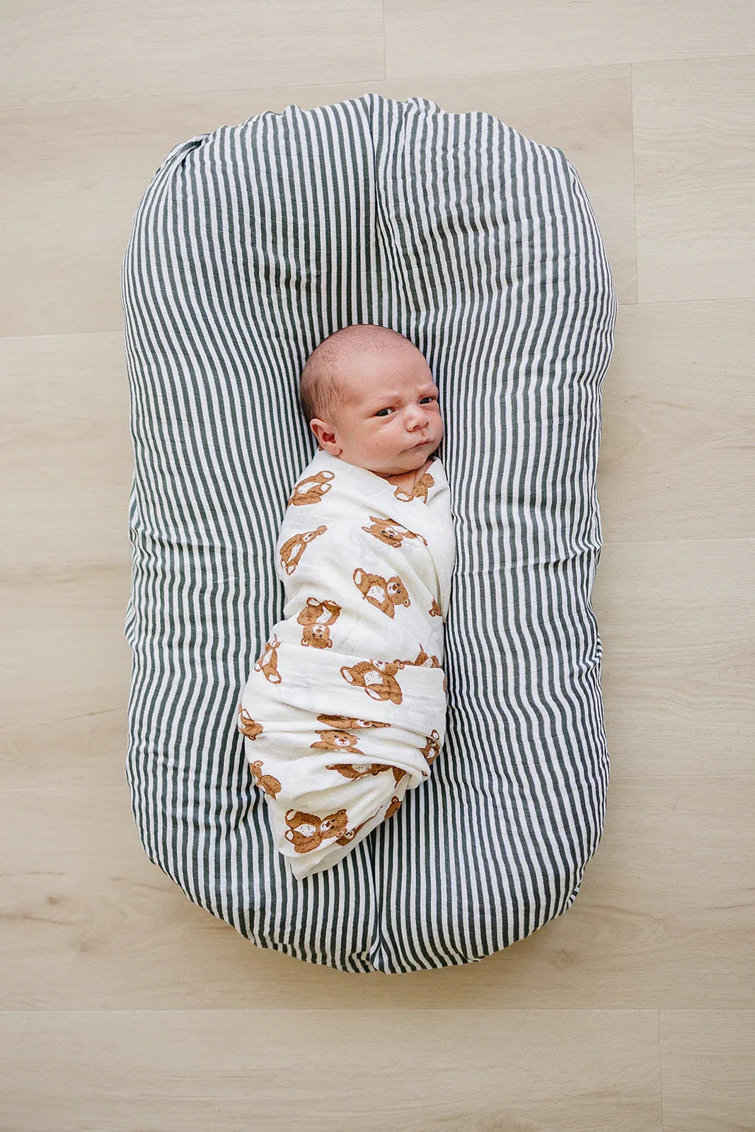 Teddy Bear Swaddle Blanket - BIG FRENCHIES