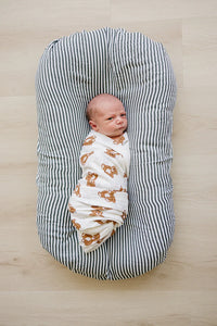 Teddy Bear Swaddle Blanket - BIG FRENCHIES