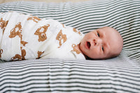 Teddy Bear Swaddle Blanket - BIG FRENCHIES