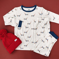 Puppy Love 2pc Bamboo Pajamas - BIG FRENCHIES