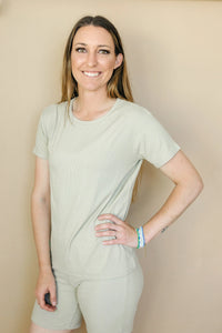 Women's Ribbed Bamboo Pajama Top & Bottoms - sold as separates - BIG FRENCHIES