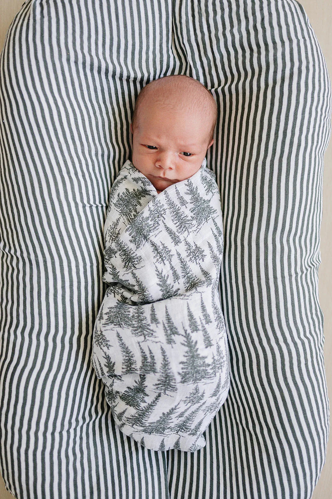 Forest Muslin Swaddle Blanket - BIG FRENCHIES