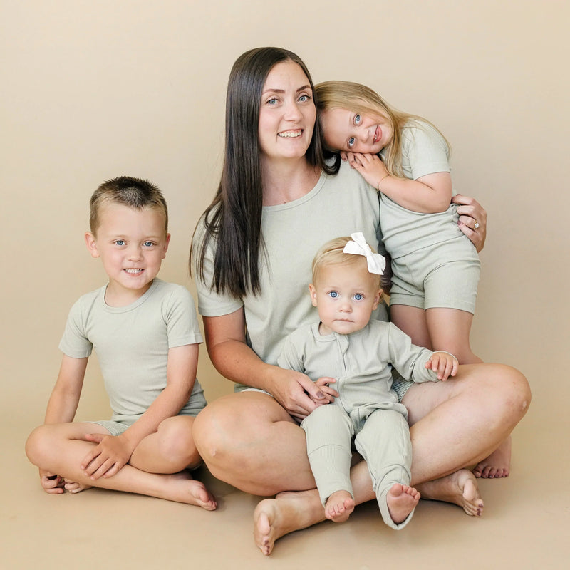 Women's Ribbed Bamboo Pajama Top & Bottoms - sold as separates - BIG FRENCHIES