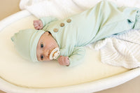 Newborn Bamboo Gown & Hat Set - BIG FRENCHIES
