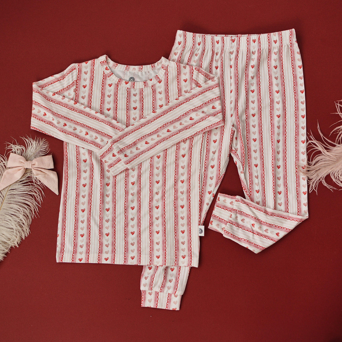 Laced with Love 2pc Bamboo Pajamas - BIG FRENCHIES