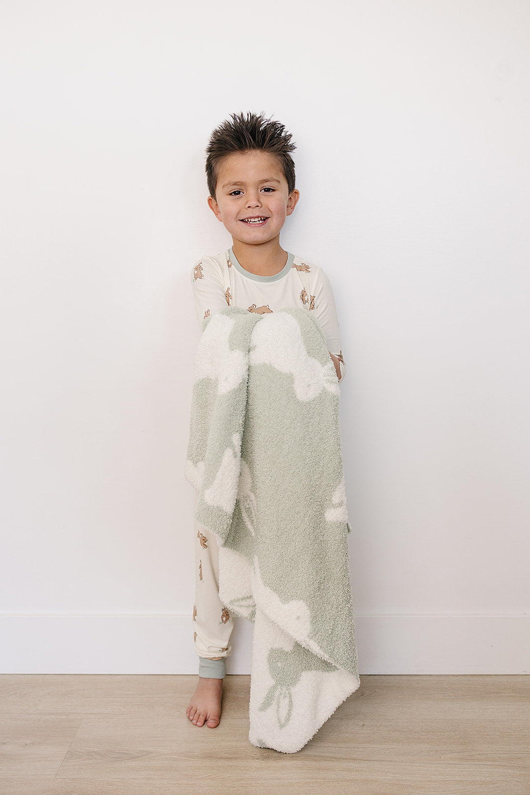 Bunny Plush Blanket - BIG FRENCHIES