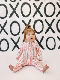 Laced with Love Bamboo Zippy Pajamas - BIG FRENCHIES