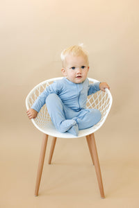 Bamboo Footed Bamboo Zippy Pajamas - BIG FRENCHIES