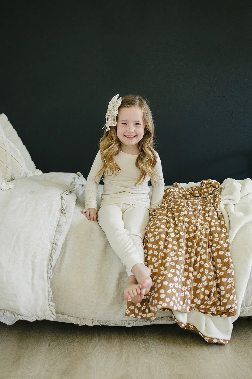 Cream Ribbed Bamboo Cozy Set - BIG FRENCHIES