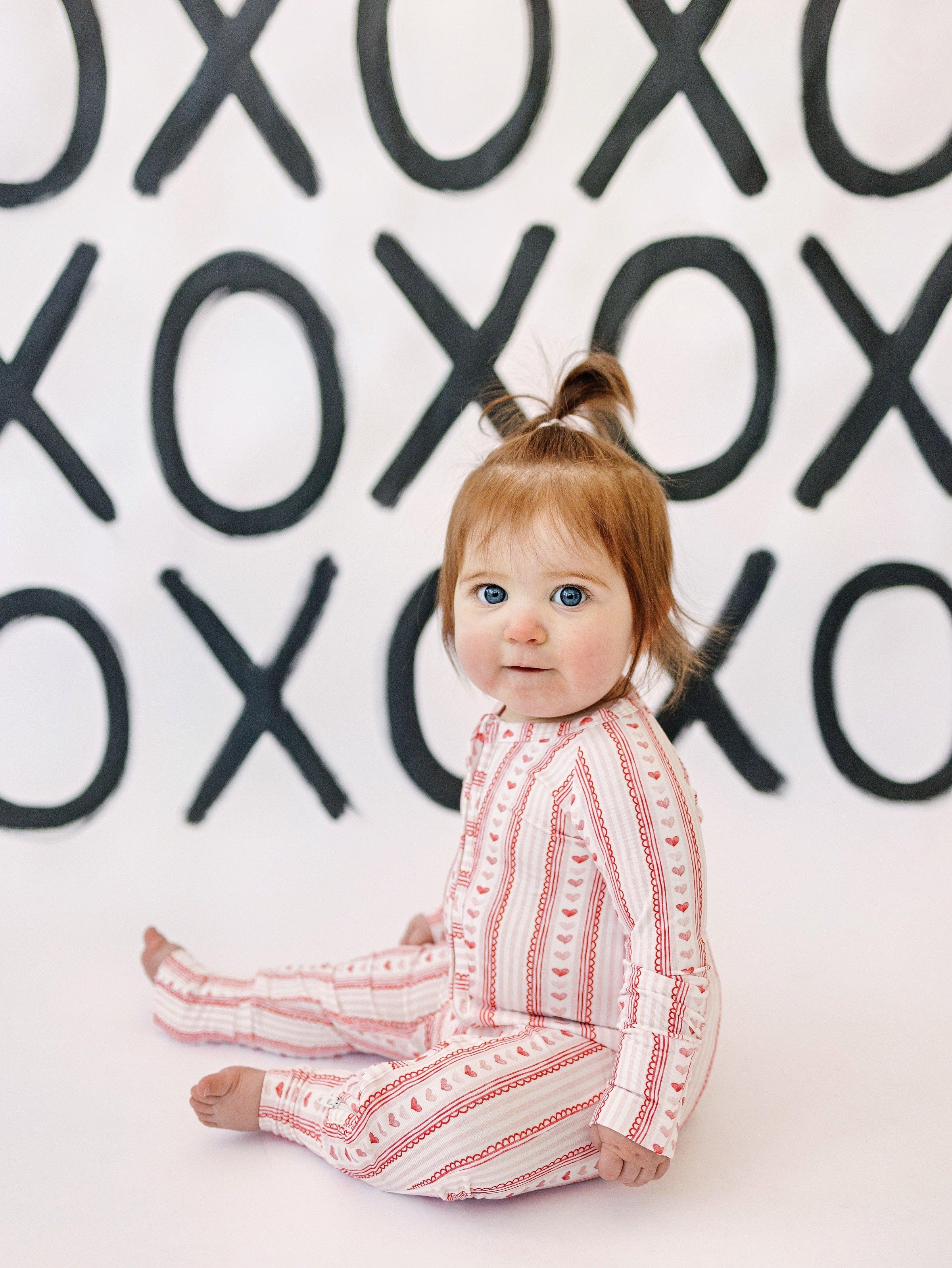 Laced with Love Bamboo Zippy Pajamas - BIG FRENCHIES