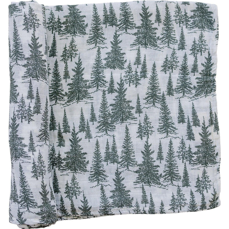 Forest Muslin Swaddle Blanket - BIG FRENCHIES