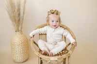 Solid Ribbed Bamboo Zippy Romper - more colors - BIG FRENCHIES