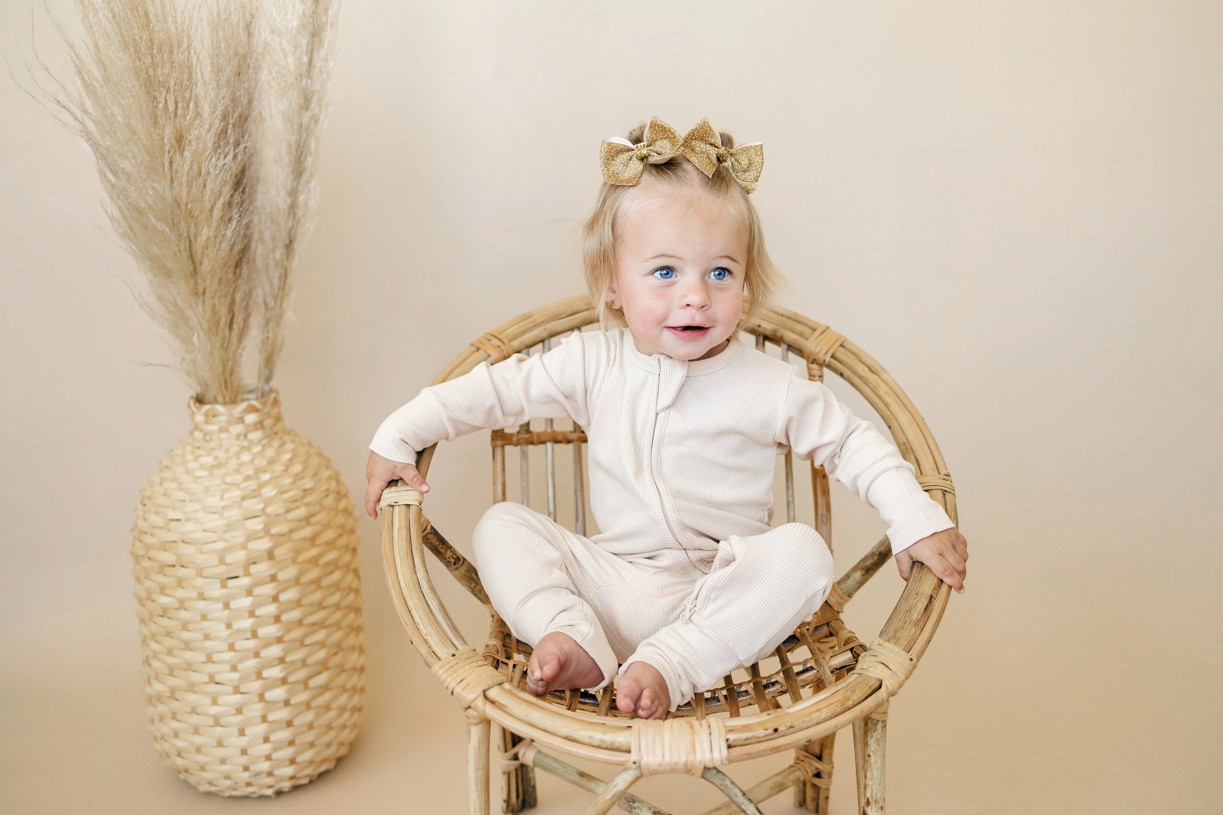 Solid Ribbed Bamboo Zippy Romper - more colors - BIG FRENCHIES
