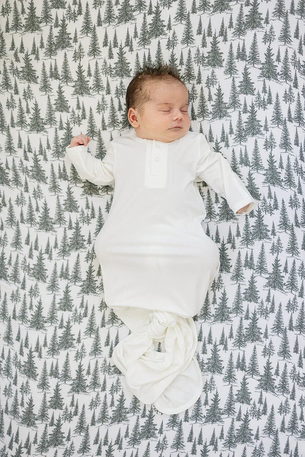 Forest Muslin Crib Sheet - BIG FRENCHIES