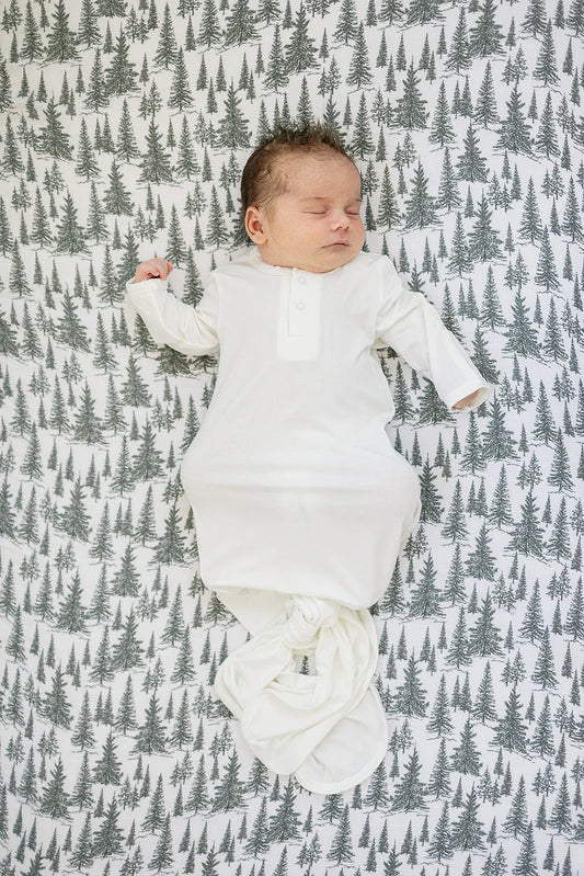 Forest Muslin Crib Sheet - BIG FRENCHIES