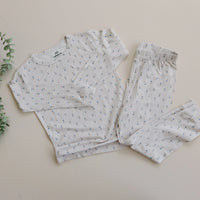 Tiny Tulips 2pc Bamboo Pajamas - BIG FRENCHIES