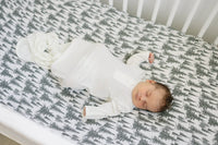 Forest Muslin Crib Sheet - BIG FRENCHIES