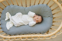 White Bamboo Knot Gown