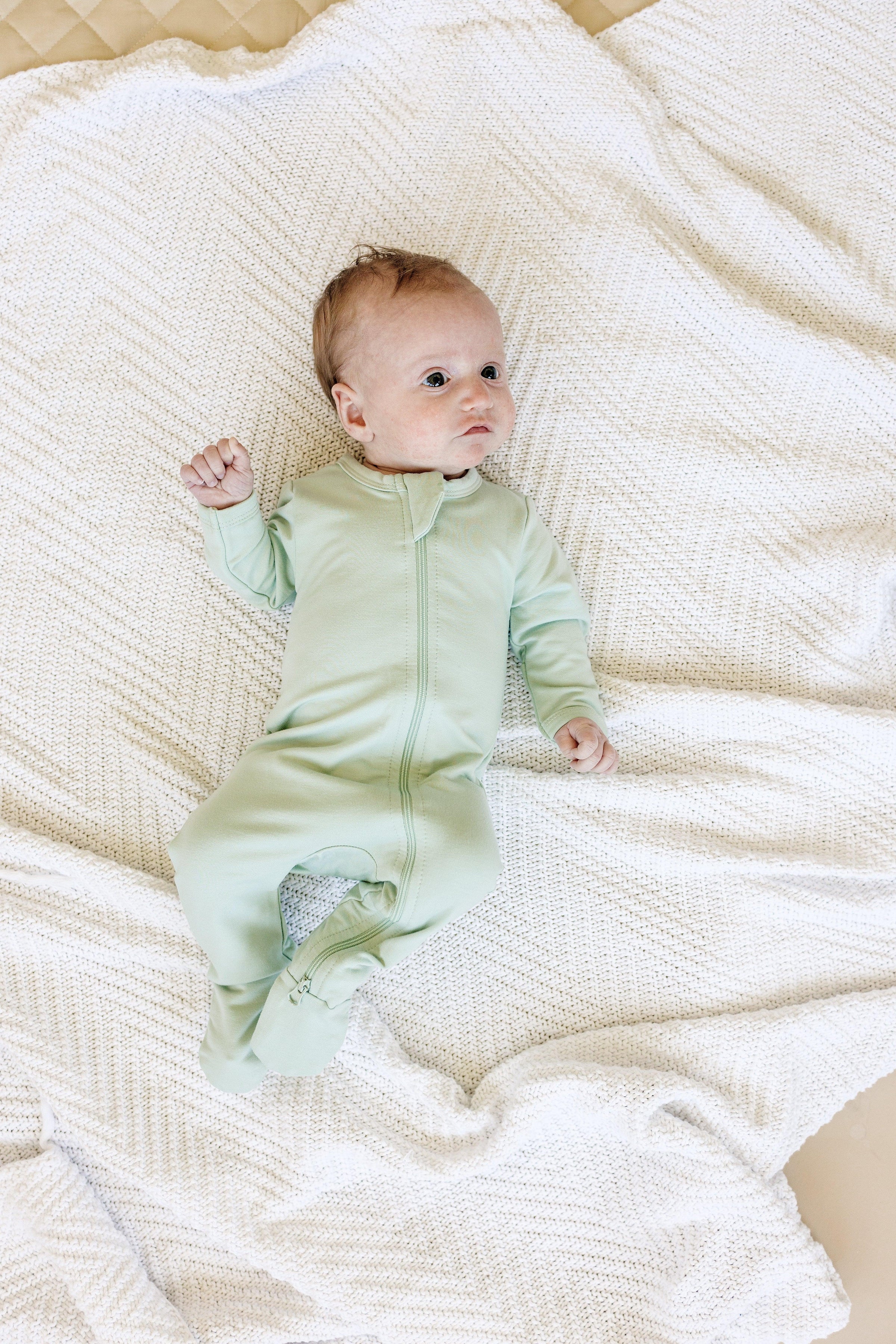 Bamboo Footed Bamboo Zippy Pajamas - BIG FRENCHIES