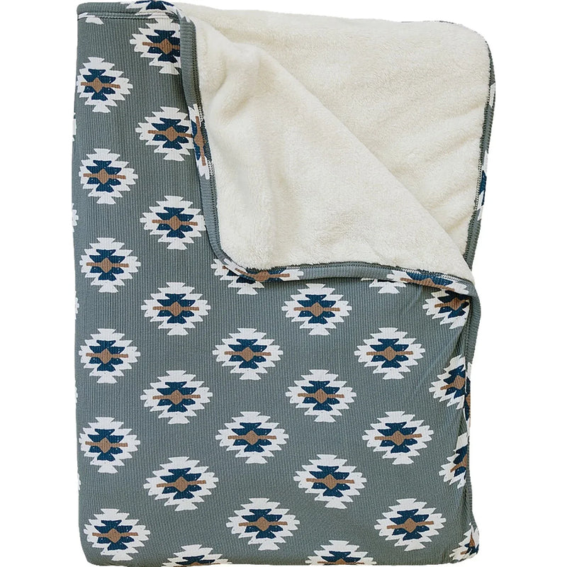 Southwest Aztec Bamboo Fleece Quilt - BIG FRENCHIES