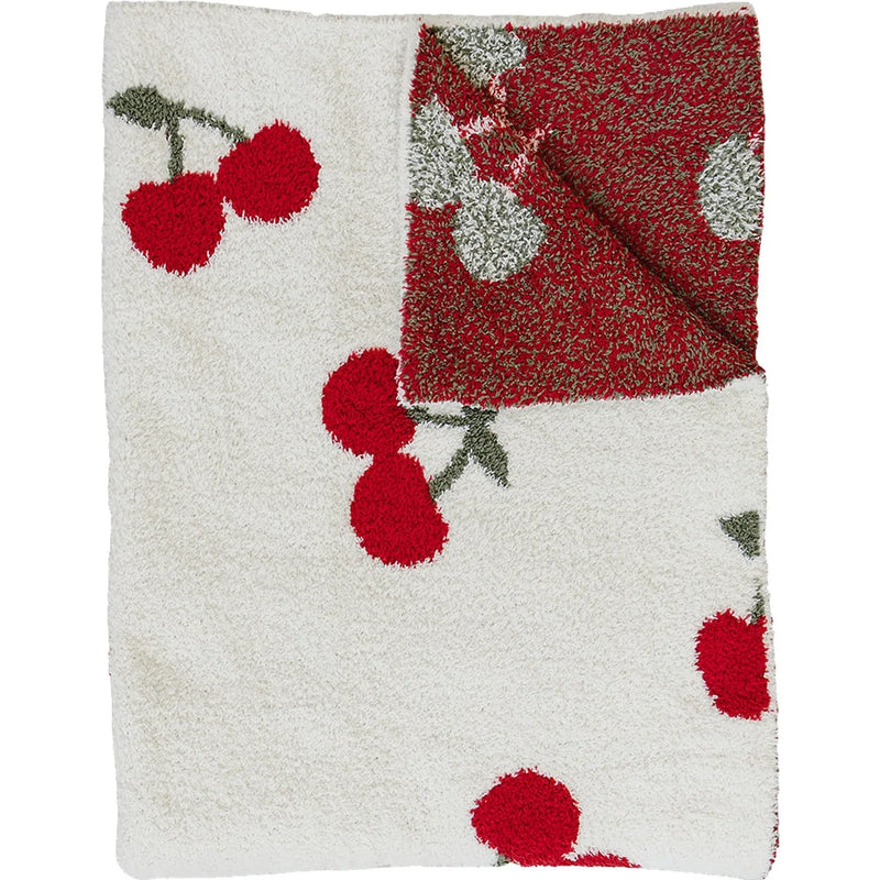Cherry Plush Blanket - BIG FRENCHIES