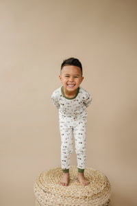 Tiny Tractors 2pc Bamboo Pajamas - BIG FRENCHIES