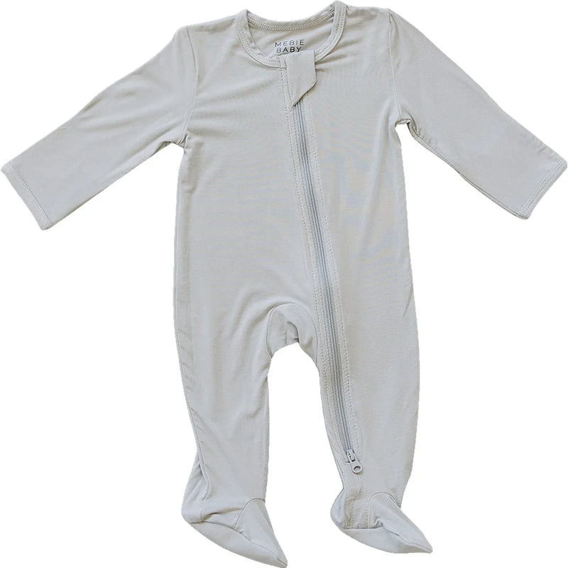 Stone Bamboo Footed Zipper - BIG FRENCHIES